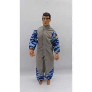 GI Joe 1:6 Scale 12" Hasbro 1996 Jumpsuit Tatoo M Flocked Hair